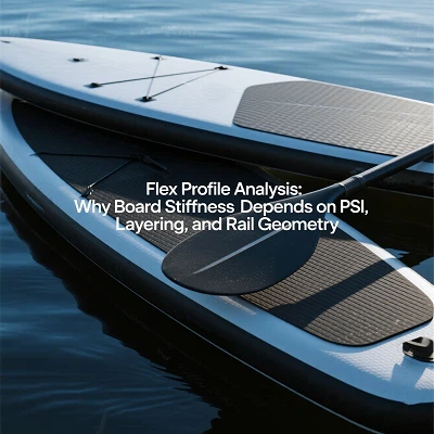 Análise de perfil flexível: por que a rigidez da placa depende de PSI, camadas e geometria do trilho